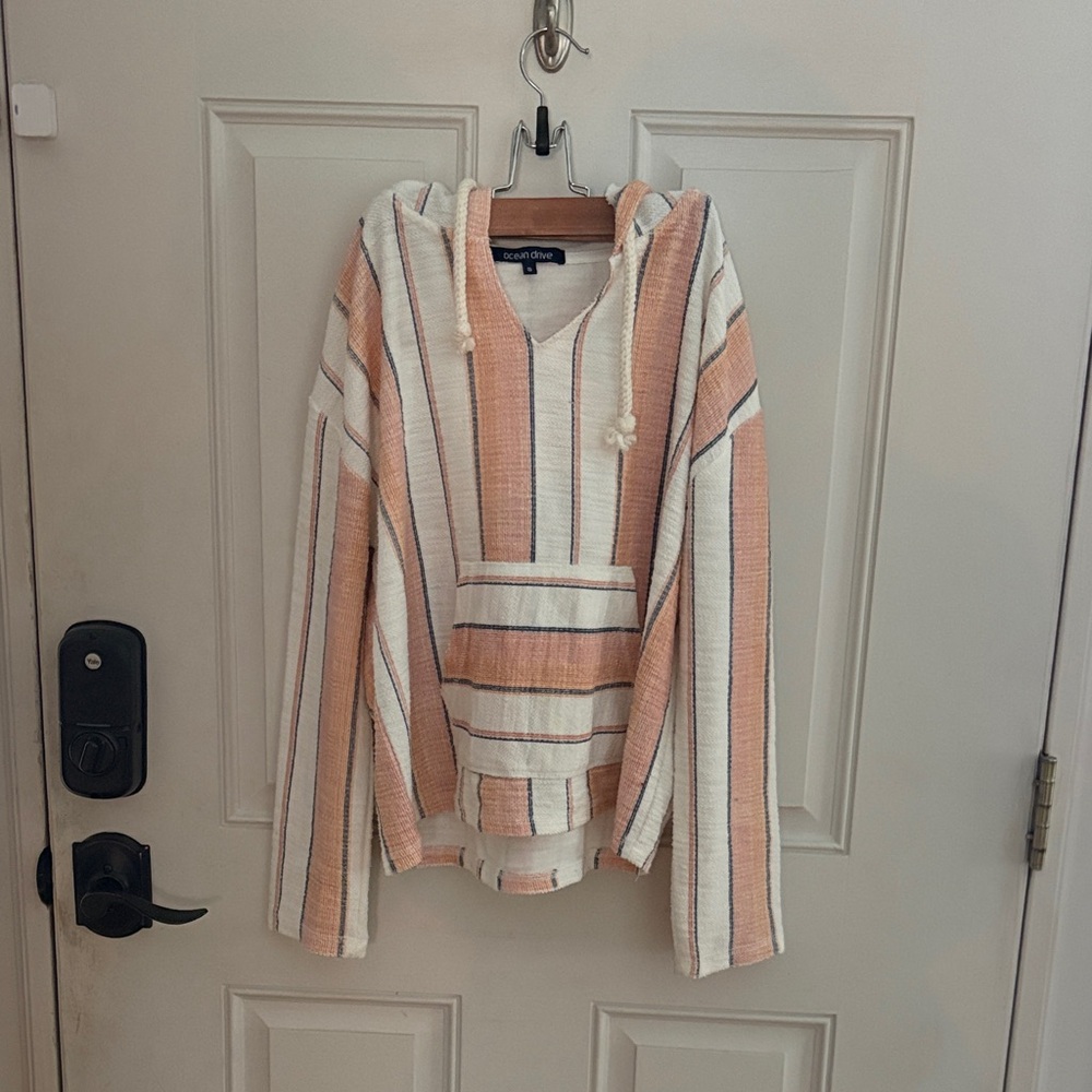 Striped Hoodie Sweater